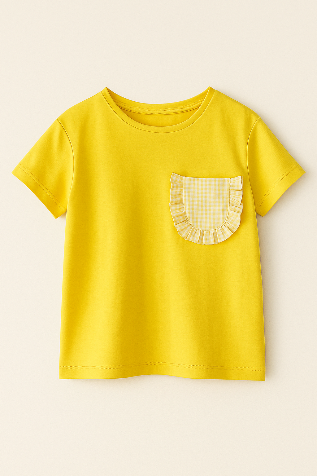 Polo Amarilla Bolsillo