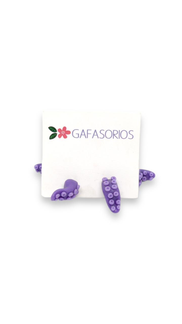 Aretes Colgantes Pulpo