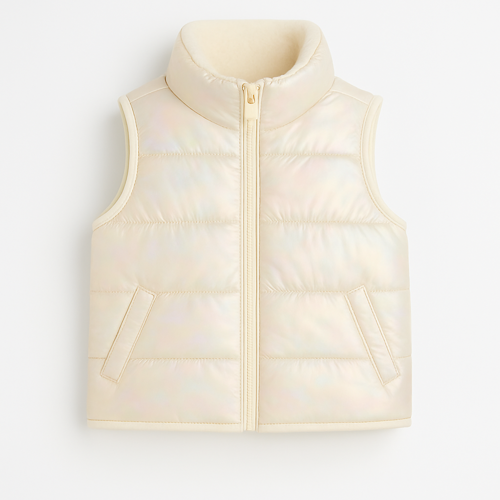 Chaleco Crema