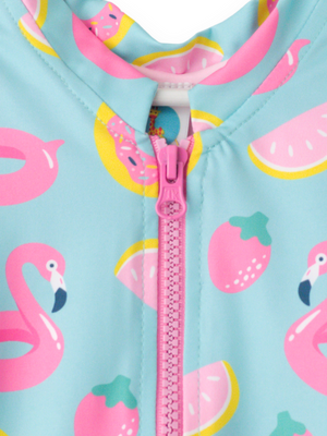 Vestido de Baño Flamingo Cierre